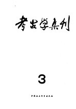 考古学集刊  第3集