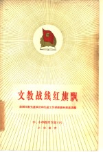 文教战线红旗飘  全国文教先进单位和先进工作者经验和事迹选编  中、小学教育方面  下  小学教育