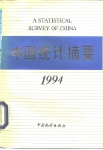 中国统计摘要  1994