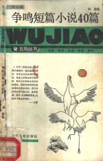 争鸣短篇小说40篇