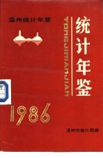 温州统计年鉴  1986