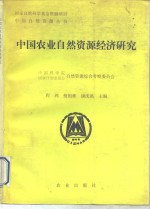 中国农业自然资源经济研究