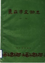 枣庄市文物志  初稿