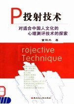 投射技术  对适合中国人文化的心理测评技术的探索