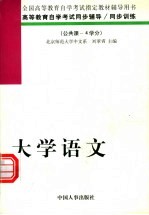 高等教育自学考试同步辅导/同步训练  大学语文