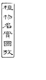 植物名实图考  第12卷