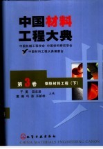 中国材料工程大典  第3卷  钢铁材料工程  下