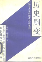 历史剧变  社会主义的挫折及其教训