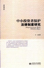 中小投资者保护法律制度研究