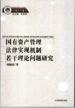 国有资产管理法律实现机制若干理论问题研究