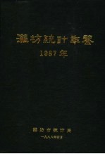 潍坊统计年鉴  1987