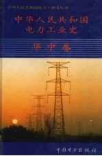 中华人民共和国电力工业史  华中卷