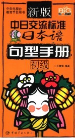 新版中日交流标准日本语句型手册  初级