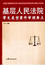 基层人民法院常见类型案件审理要点