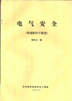 电气安全  劳动保护干部用