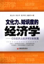 文化力、知识度的经济学  《非经济之经济学》姊妹篇