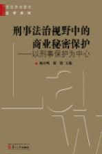 刑事法治视野中的商业秘密保护  以刑事保护为中心