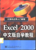 Excel 2000中文版自学教程