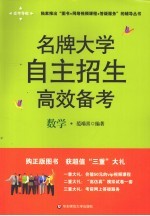 名牌大学自主招生高效备考  数学