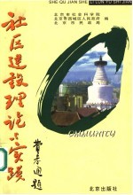 社区建设理论与与实践