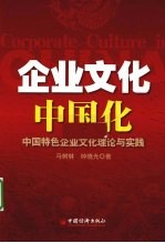 企业文化中国化  中国特色企业文化理论与实践