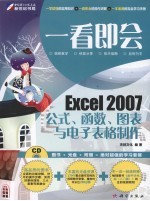 Excel 2007公式函数图表与电子表格制作