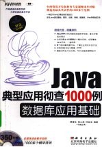 Java典型应用彻查1000例  数据库应用基础