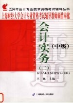 2004年会计专业技术资格考试辅导丛书  中级  会计实务  2