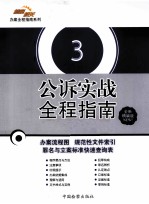 公诉实战全程指南  3  下  全新精编版