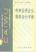 中外合资企业财务会计手册