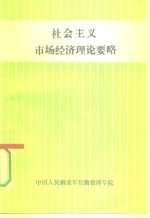 社会主义市场经济理论要略