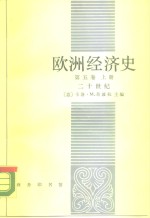 欧洲经济史  第5卷  上  二十世纪