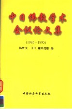 中日佛教学术会议论文集  1985-1995