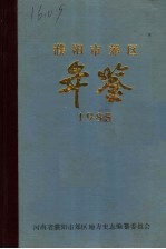 濮阳市效区年鉴  1985