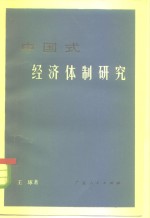 中国式经济体制研究