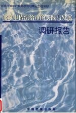 北京市依法治市的实践与发展调研报告