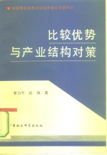 比较优势与产业结构对策  国际经济结构变动的中长期趋势及我国的选择