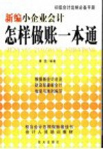 新编小企业会计怎样做帐一本通