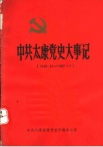 中共太康党史大事记  1949.10-1987.12