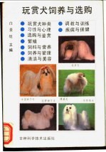 玩赏犬饲养与选购