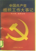 中国共产党组织工作大事记