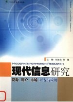 现代信息研究  资源、用户、市场开发与应用