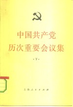 中国共产党历次重要会议集  下