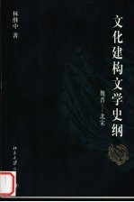 文化建构文学史纲  魏晋-北宋