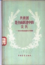 共青团是全面跃进中的尖兵  农村共青团组织的工作经验