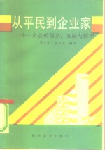 从平民到企业家  中小企业的创立、发展与管理