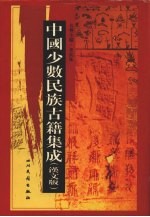 中国少数民族古籍集成  汉文版  第8册  总类