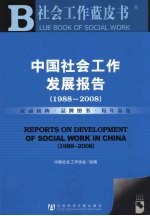 中国社会工作发展报告  1988-2008