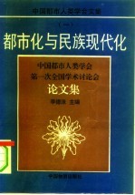 都市化与民族现代化  中国都市人类学第一次全国学术讨论会论文集