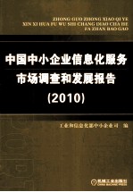 2010中国中小企业信息化服务市场调查和发展报告